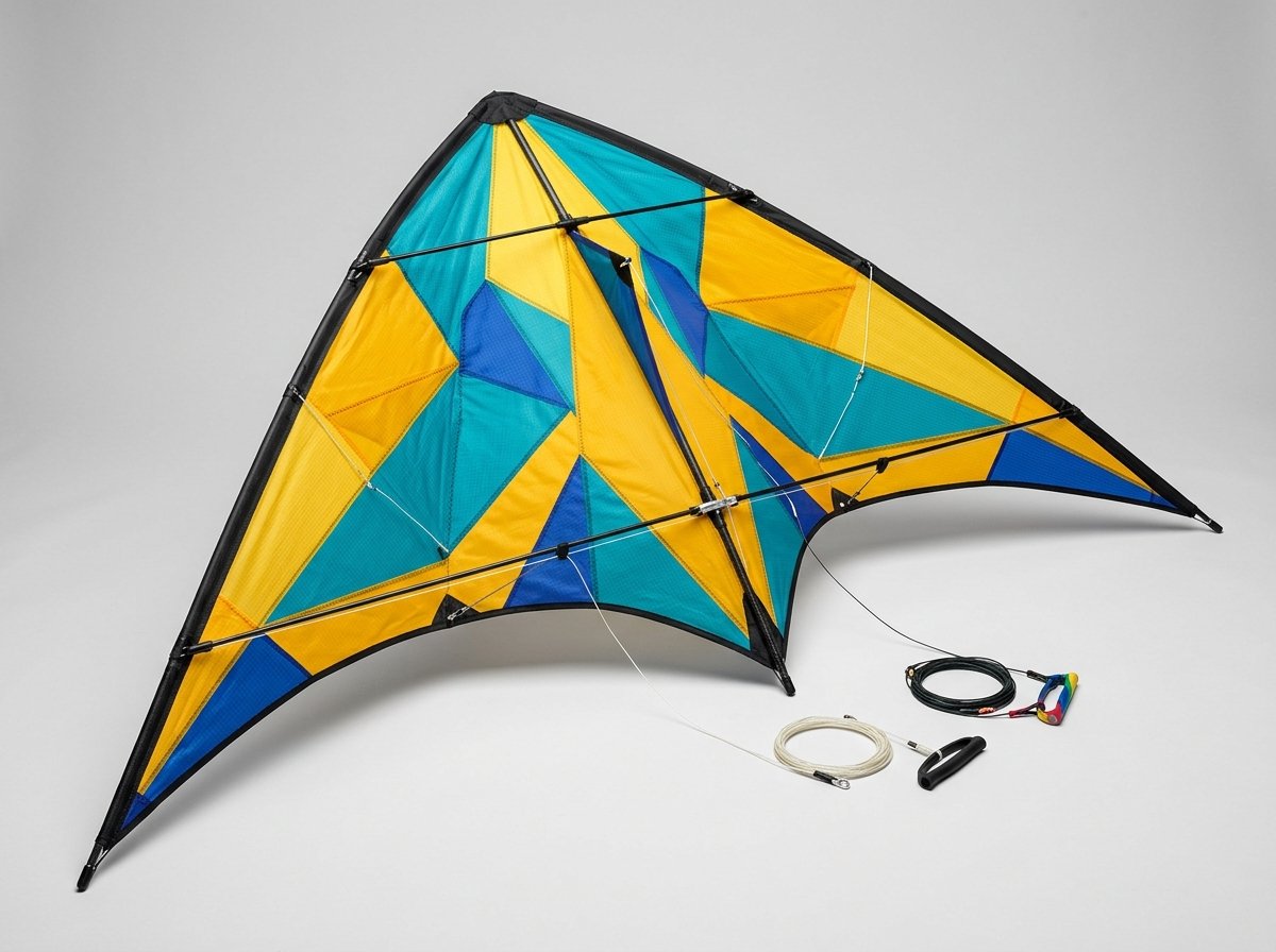 Surat Golden Sunburst Delta Kite